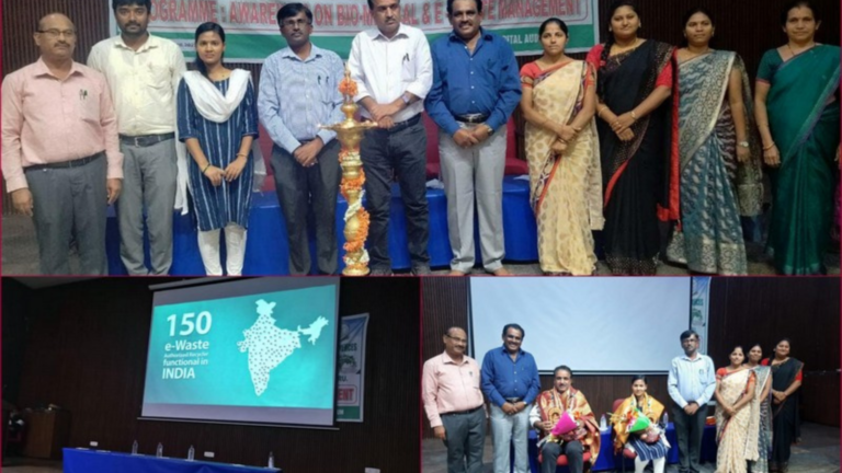 Awareness Programme on Bio-Medical and E-waste Management on 14-10-2022